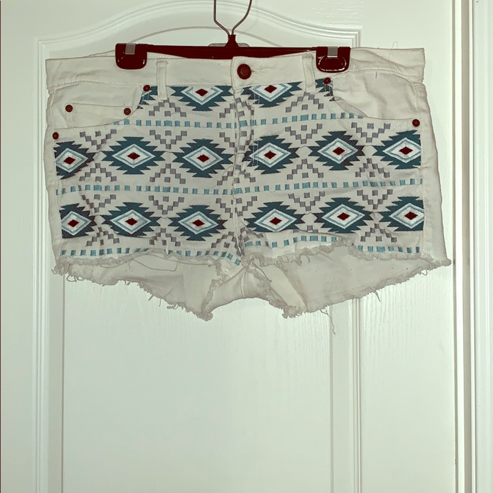 Like new Aztec denim shorts!